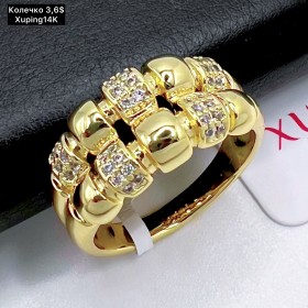 КОЛЬЦО XUPING 0341 (14К) 